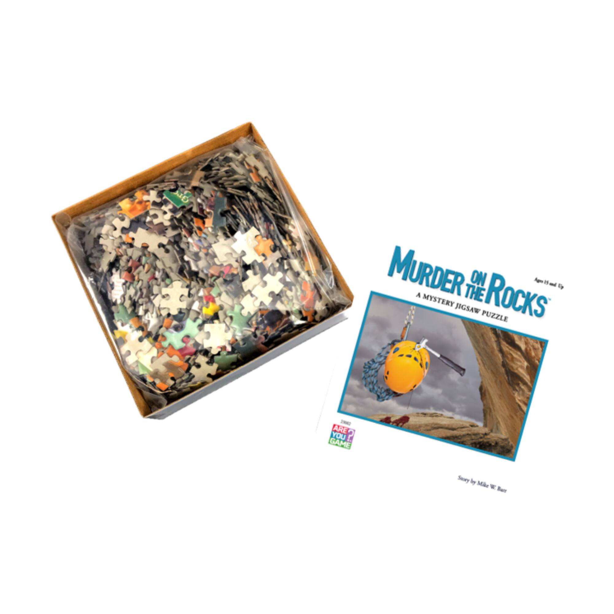 Murder on the Rocks Classic Mystery 1,000 Piece Jigsaw Puzzle